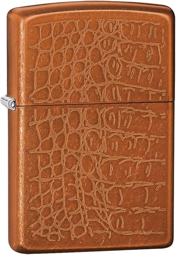 Zippo Ice Crocodile Pattern Dizayn Çakmak