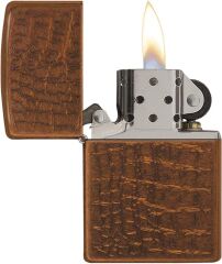 Zippo Ice Crocodile Pattern Dizayn Çakmak