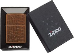 Zippo Ice Crocodile Pattern Dizayn Çakmak