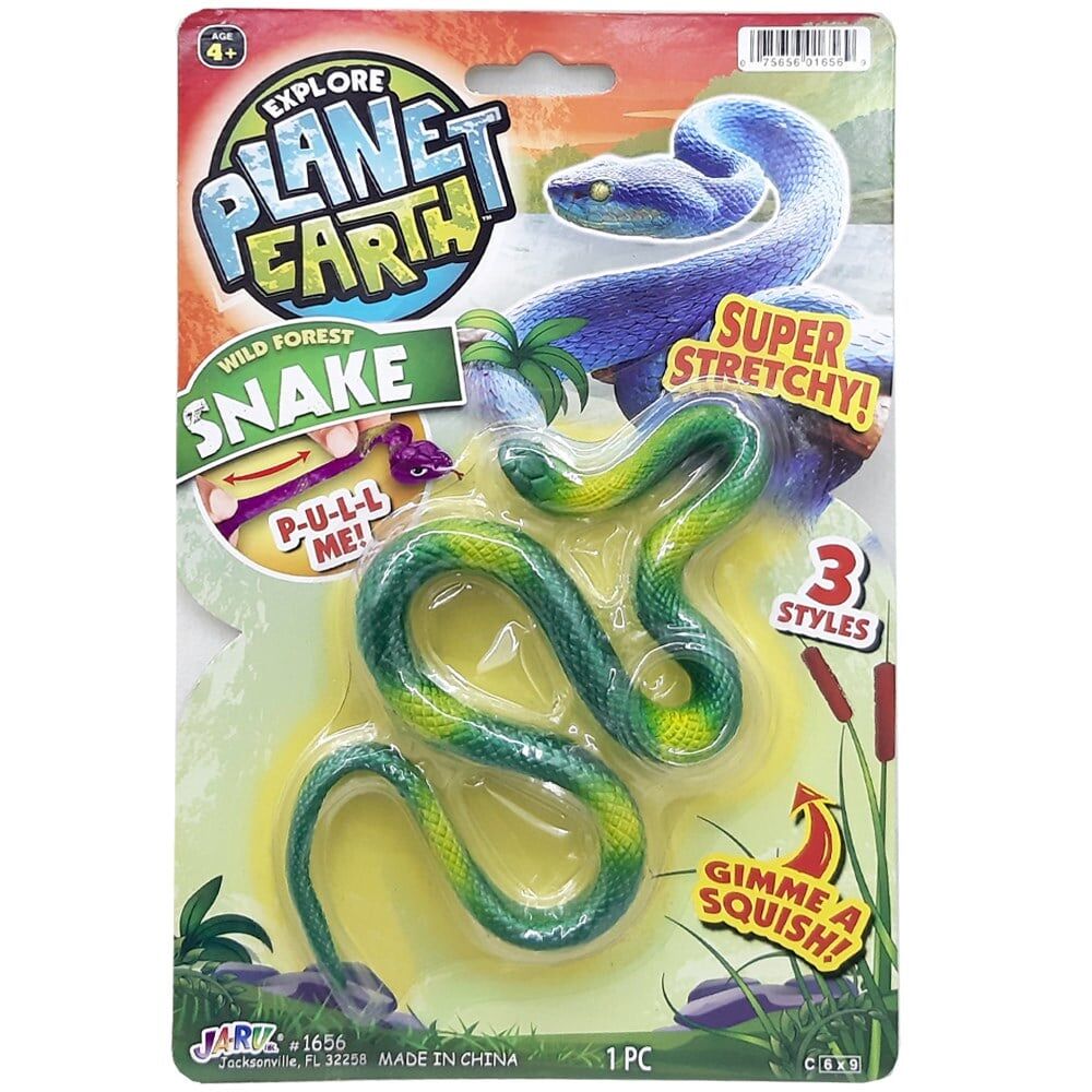 Oyuncak Böcekler Planet Earth Vahşi Orman Yılanı - Yeşil