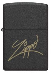 Zippo Matte Black Zippo Design