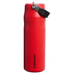 Stanley The IceFlow Bottle Flip Straw Pipetli Termos 2.0 0.7 L - (24 OZ) Chili Black