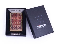 Zippo Reg Gold Dust Dizayn Çakmak