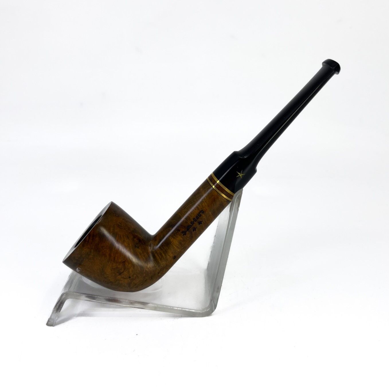 Şahin Sarı Yıldız Dublin 112 9mm. Filtreli Ebonit Saplı Pipo 237161