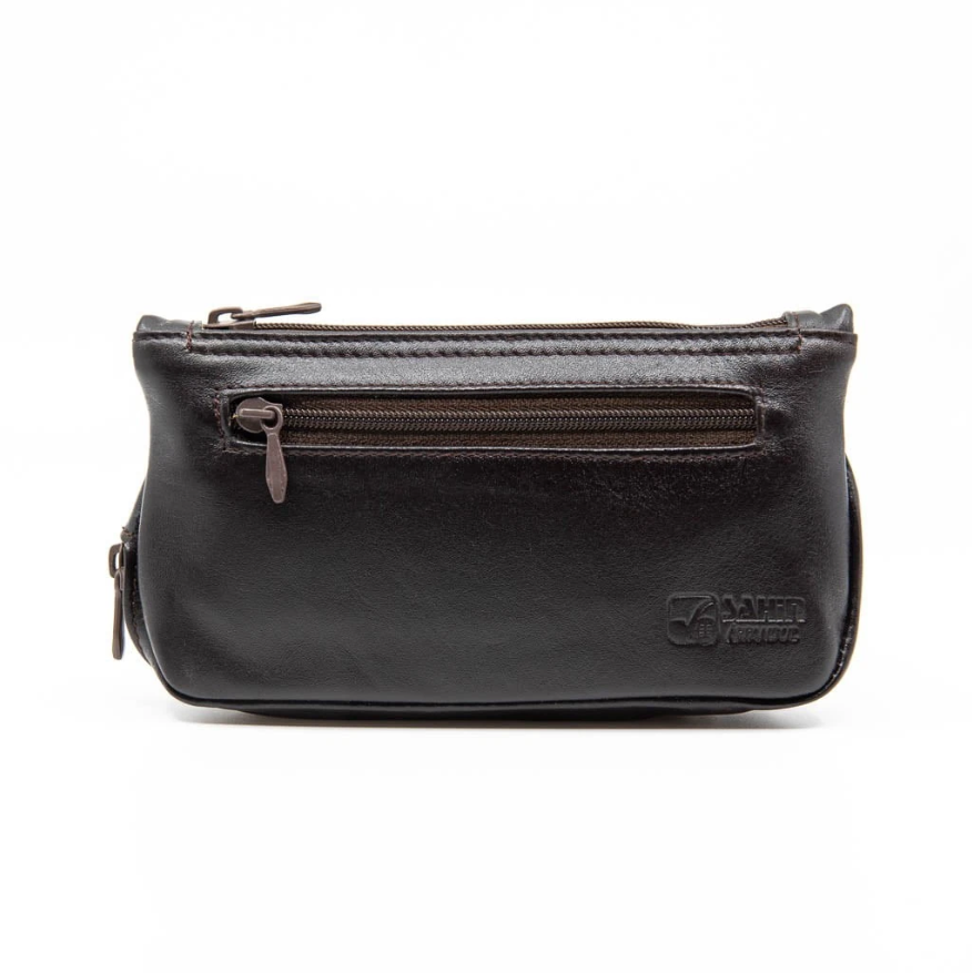 Şahin Kahve Deri Pipo Çantası 101803