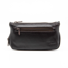 Şahin Kahve Deri Pipo Çantası 101803