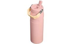 Stanley The IceFlow Bottle Flip Straw Pipetli Termos 2.0 0.7 L - (24 OZ) Peach Rose
