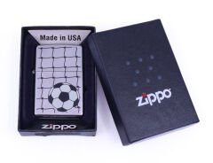 Zippo Soccer Ball Net Dizayn Çakmak