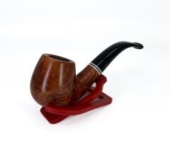 Şahin Kırmızı Yıldız Bent Brandy 9mm. Filtreli Ebonit Saplı Pipo 237224