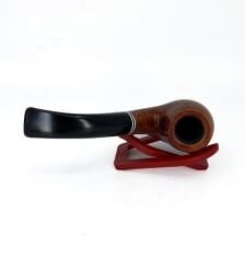 Şahin Kırmızı Yıldız Bent Brandy 9mm. Filtreli Ebonit Saplı Pipo 237224