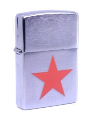 Zippo Red Star Dizayn Çakmak
