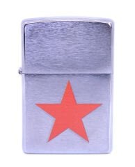 Zippo Red Star Dizayn Çakmak