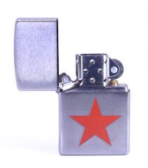 Zippo Red Star Dizayn Çakmak