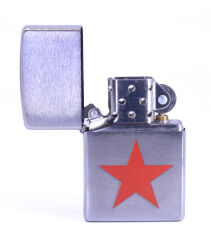 Zippo Red Star Dizayn Çakmak