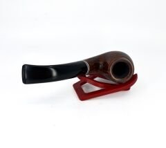 Şahin Kırmızı Yıldız Bent Brandy 9mm. Filtreli Ebonit Saplı Pipo 237225