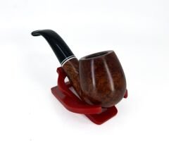 Şahin Kırmızı Yıldız Bent Brandy 9mm. Filtreli Ebonit Saplı Pipo 237225