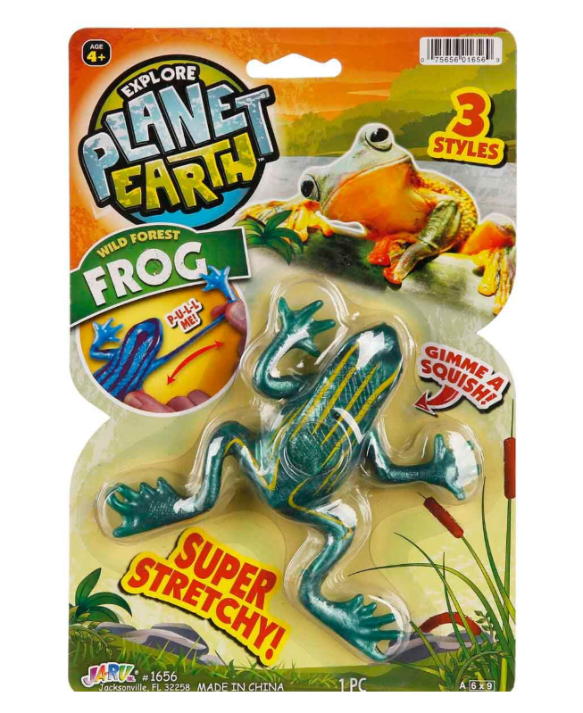 Oyuncak Böcekler Planet Earth Vahşi Orman Kurbağası - Yeşil