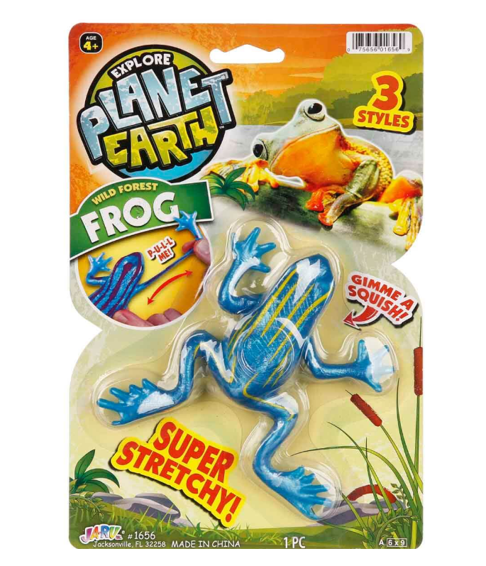 Oyuncak Böcekler Planet Earth Vahşi Orman Kurbağası - Mavi