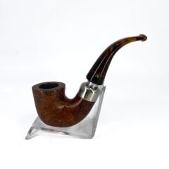 Şahin Üç Yıldız Bent Dublin 9mm. Filtreli Akrilik Saplı Pipo 237389