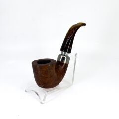 Şahin Üç Yıldız Bent Dublin 9mm. Filtreli Akrilik Saplı Pipo 237389