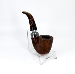 Şahin Üç Yıldız Bent Dublin 9mm. Filtreli Akrilik Saplı Pipo 237389