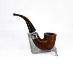 Şahin Üç Yıldız Bent Dublin 9mm. Filtreli Akrilik Saplı Pipo 237389