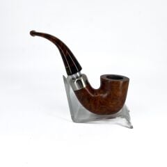 Şahin Üç Yıldız Bent Dublin 9mm. Filtreli Akrilik Saplı Pipo 237389