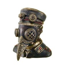 Steampunk Serisi Plague Doctor Biblo Kutusu