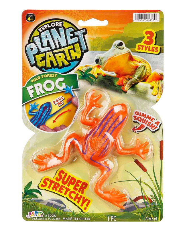 Oyuncak Böcekler Planet Earth Vahşi Orman Kurbağası - Turuncu