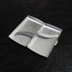 Dama/Keçeli Desen Slim Metal Tabaka