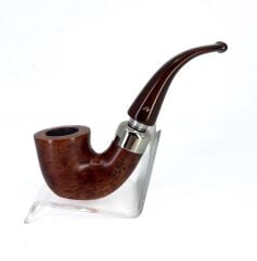 Şahin Üç Yıldız Bent Dublin 9mm. Filtreli Akrilik Saplı Pipo 237388