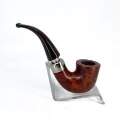 Şahin Üç Yıldız Bent Dublin 9mm. Filtreli Akrilik Saplı Pipo 237388