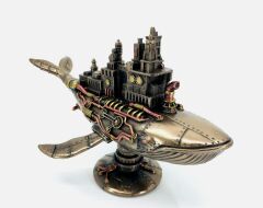 Steampunk Galaktik Balina Biblo Veronese Design