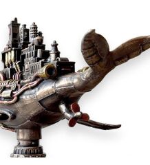 Steampunk Galaktik Balina Biblo Veronese Design