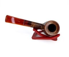 Şahin Üç Yıldız Bent Pot Mod Ban 3 9mm. Filtreli Akrilik Saplı Pipo 237897