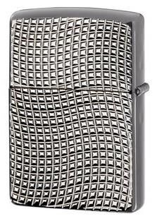 Zippo Cross Wave Ridge Armor Case Çakmak