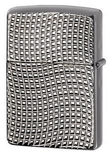 Zippo Cross Wave Ridge Armor Case Çakmak