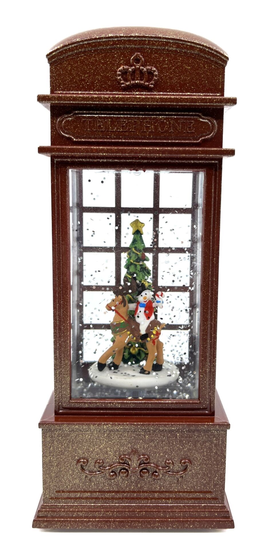 Kardan Adam Işıklı ve Müzikli Kar Küresi Model No2