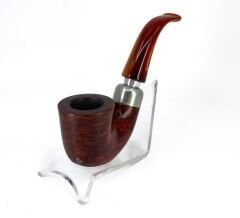 Şahin Üç Yıldız Bent Dublin 9mm. Filtreli Akrilik Saplı Pipo 237390