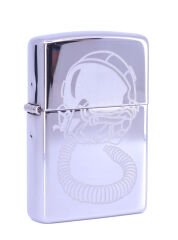 Zippo Aircraft Helmet Dizayn Çakmak - Pilot Kaskı Dizayn