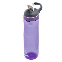 Contigo Cortland Tren Tek El Bas İç Kapaklı Su Matarası 720ml 2191389 - Mor