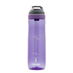 Contigo Cortland Tren Tek El Bas İç Kapaklı Su Matarası 720ml 2191389 - Mor