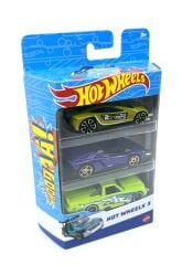 Hot Wheels 3'lü Araba Seti - Set 1
