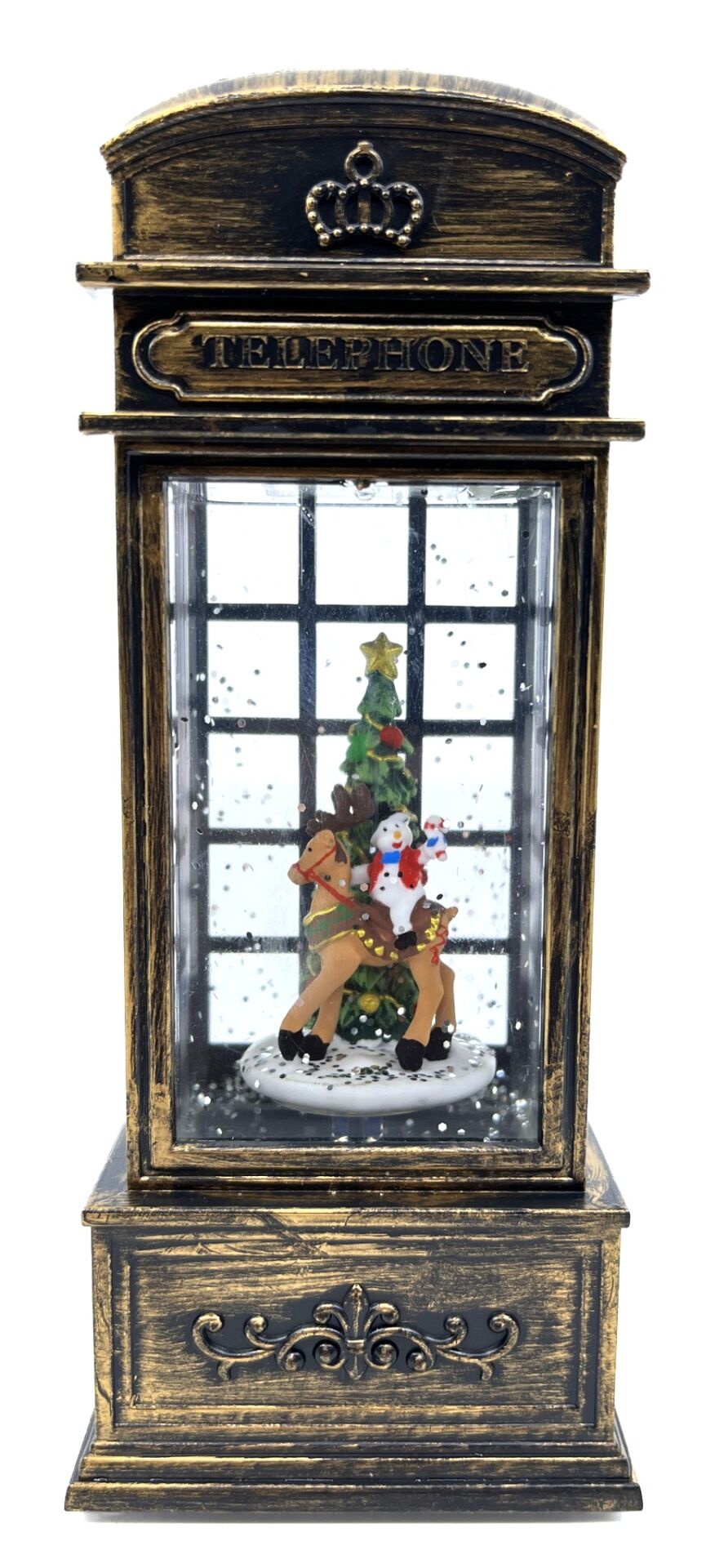 Kardan Adam Işıklı ve Müzikli Kar Küresi Model No4