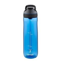Contigo Cortland Tren Tek El Bas İç Kapaklı Su Matarası 720ml 2191386 - Mavi
