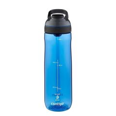 Contigo Cortland Tren Tek El Bas İç Kapaklı Su Matarası 720ml 2191386 - Mavi