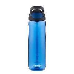 Contigo Cortland Tren Tek El Bas İç Kapaklı Su Matarası 720ml 2191386 - Mavi