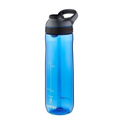 Contigo Cortland Tren Tek El Bas İç Kapaklı Su Matarası 720ml 2191386 - Mavi