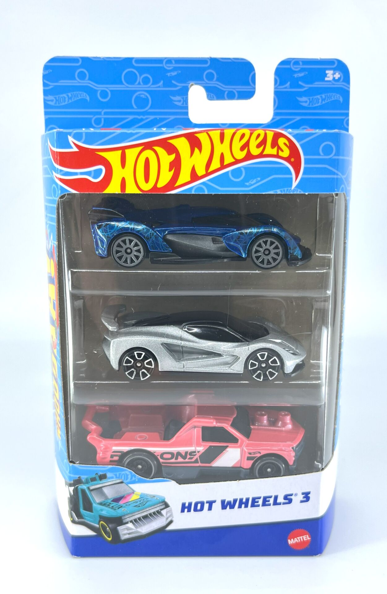 Hot Wheels 3'lü Araba Seti - Set 2