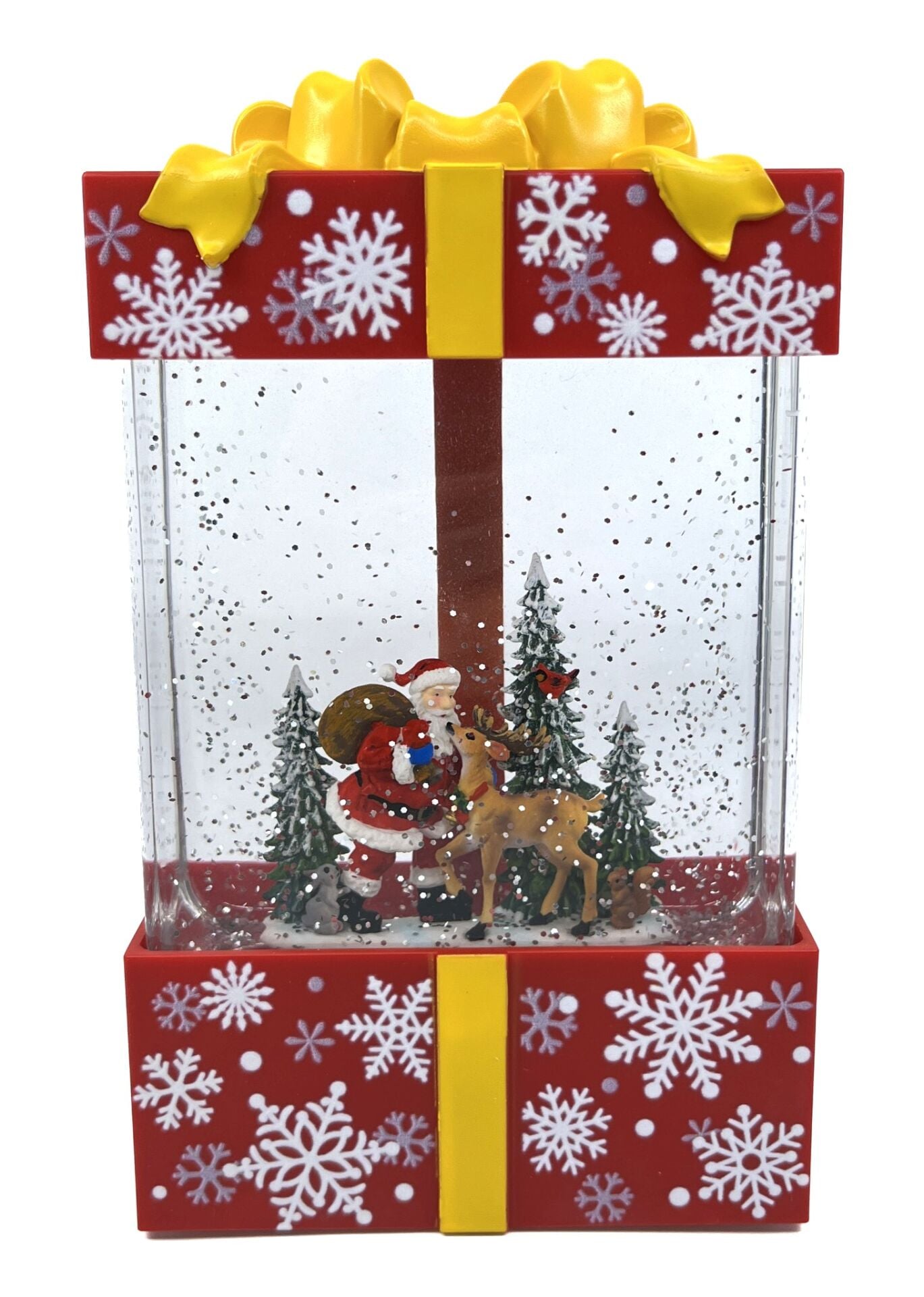 Noel Baba Yılbaşı Hediyesi Işıklı ve Müzikli Kar Küresi Model No1